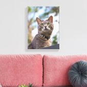 Bijou op het dak canvas afdruk (Insitu (Woonkamer))