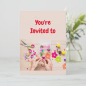 Bijouterie artisanale Anniversaire Fête Invitation (Debout devant)