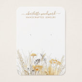 Bijouterie Fleur sauvage d'or (Devant)