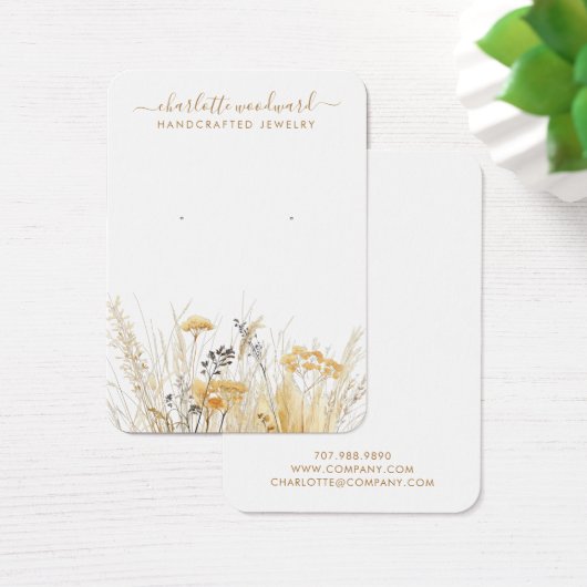 Bijouterie Fleur sauvage d'or (Bureau)