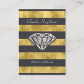 Bijoutier de pierre gemme de carte de visite de (Devant)