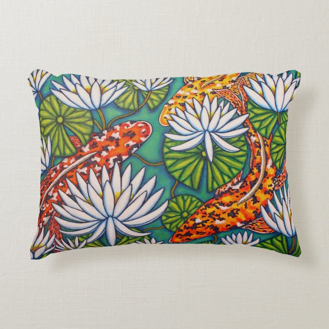 Bijoux aquatiques Accent Coussin par Lisa Lorenz (Devant)