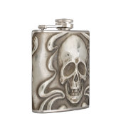 Bijoux argentés vintages de Repousse de flacon de (Droite)