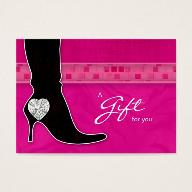 Bijoux carte cadeau Spa Valentine's Day Heart Boot (Devant)