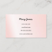 Bijoux Carte de visite (Dos)