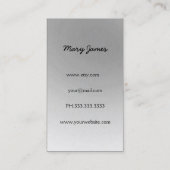 Bijoux Carte de visite (Dos)