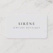 Bijoux Carte de visite (Devant)