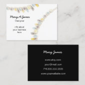 Bijoux Carte de visite (Devant / Derrière)