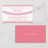 Bijoux Carte de visite Pearl (Devant / Derrière)