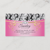 Bijoux Carte de visite Vente de perruques Black Pi (Dos)