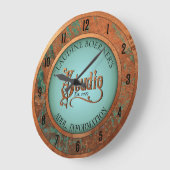 Bijoux d'artisanat coudre Hobby Studio Horloge mur (Angle)