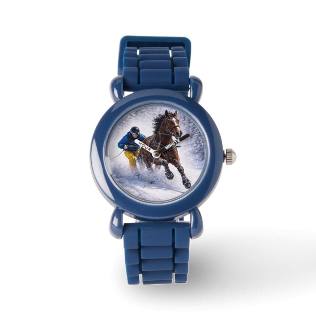 Bijoux de cheval d'hiver | Montres (Recto)