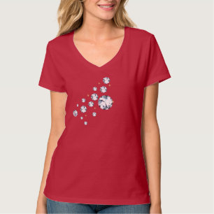 Bijoux de T-shirt de diamant