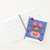 Bijoux de vache Carnet spirale Floral (Intérieur)