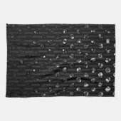Bijoux d'étincelle de noir de serviette (Horizontal)