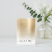 Bijoux Display Carte de visite or (Debout devant)