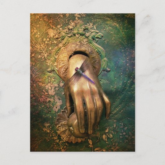 Bijoux Dragonfly Briefkaart (Voorkant)