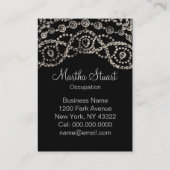 Bijoux en cartier - Carte de visite (Dos)