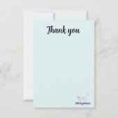 Bijoux en coeur d'argent bleu d'Aquamarine merci (Dos)