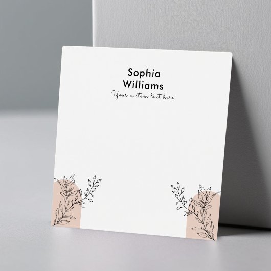 Bijoux en collier Boho Pastel moderne Carte d'affi