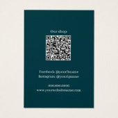 Bijoux en marbre d'émeraude Boucles d'affaires (Dos)