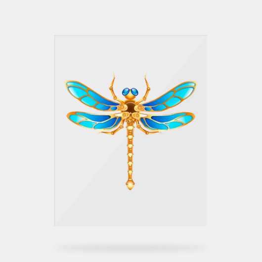 Bijoux en or libellule insecte vip amusant vectori (Recto)