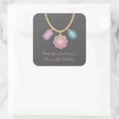 Bijoux en verre Joaillerie Filles Stickers fête d' (Sac)