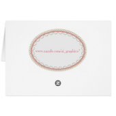 Bijoux, fleurs et boîtes épousant la carte de (Dos Horizontal)