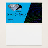 Bijoux Gemstone Diamond Logo Diamond (Devant & derrière)