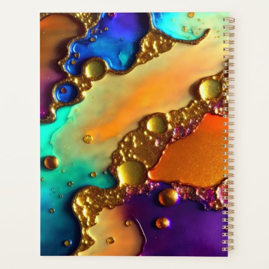 Bijoux moderne Abstrait et brindilles d'or (Dos)