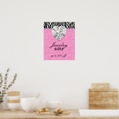 Bijoux Poster Vente léopard Coeur Perle Dentelle r (Cuisine)
