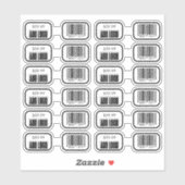 Bijoux Prix Étiquette Avec Logo Professionnel & Co (Feuille)