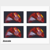 Bijoux Sticker Rectangulaire (Feuille)