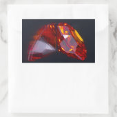 Bijoux Sticker Rectangulaire (Sac)