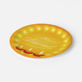 Bijpassend Happy Diwali Yellow 7" Bord (Gekanteld)