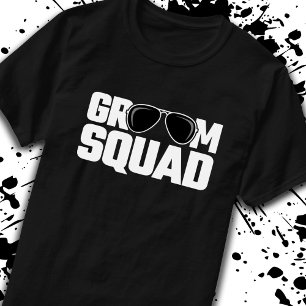 Bijpassende Bruidsjonker Groep Bruidsjonkers Bache T-shirt