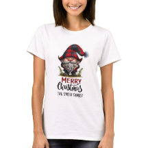 Bijpassende familie Gnome Merry Christmas | Plaid 