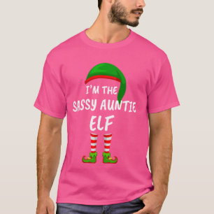 Bijpassende familie Ik ben de brutale tante Elf Ke T-shirt