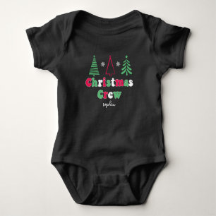 Bijpassende familie pyjama's Baby kerst Romper