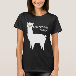 Bijpassende gezinslama vriendin lama voor vriendi t-shirt