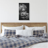 Bijstand Canvas Afdruk (Insitu (Slaapkamer))