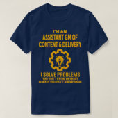 BIJSTAND GEMIDDELD VAN INHOUD VAN INHOUD LEVERING  T-SHIRT (Design voorkant)