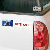 bijt me 2, BEET ME! Bumpersticker (Op Truck)