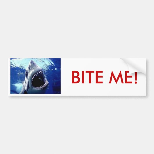 bijt me 2, BEET ME! Bumpersticker (Voorkant)