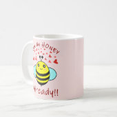 Bijt Me AL EERDER HONEY!! Mooie Bij Koffiemok (Voorkant links)