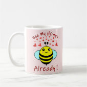 Bijt Me AL EERDER HONEY!! Mooie Bij Koffiemok (Links)