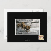 Bijt me is enkel een uitdrukking! briefkaart (Voorkant / Achterkant)