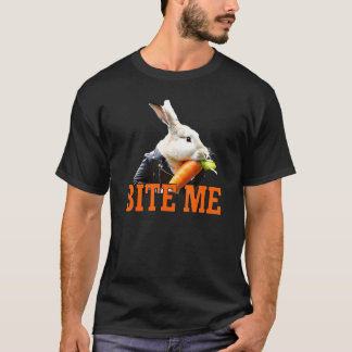 Bijt me konijn t-shirt