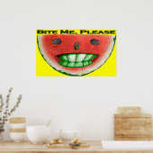 Bijt Me Poster (Keuken)