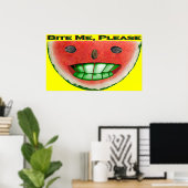 Bijt Me Poster (Thuiskantoor)
